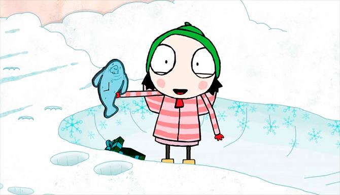Sarah e o Pato - 2ª Temporada - Ep. 06 - O Rastro de Neve do Peixe Boi / Excesso de Origami