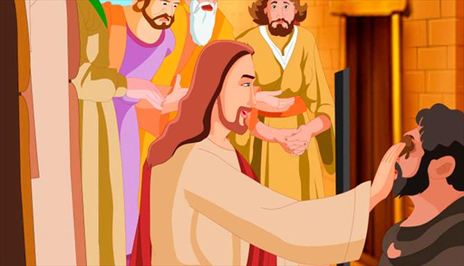Jesus para Crianças - Ep. 04 - Jesus Cura um Cego / Jesus Expulsa o Espírito Imundo