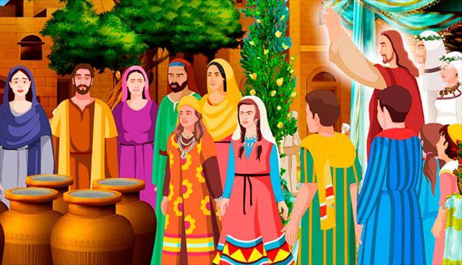 Jesus para Crianças - Ep. 06 - Água para Vinho no Casamento em Caná