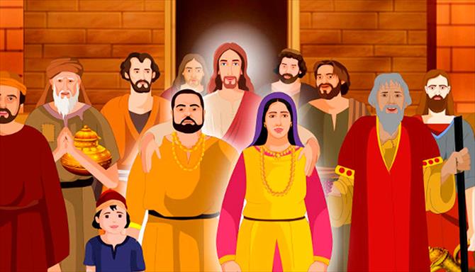 Jesus para Crianças - Ep. 07 - Cura na Casa de Pedro