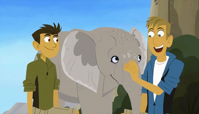 Wild Kratts - 1ª Temporada - Ep. 17 - Um Elefante Incomoda Muita Gente