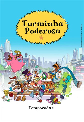Turminha Poderosa - 1ª Temporada - Ep. 05 - Super Dente de Aço / Super Vesga / Super Espinhoso